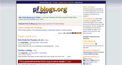 Desktop Screenshot of pfblogs.org